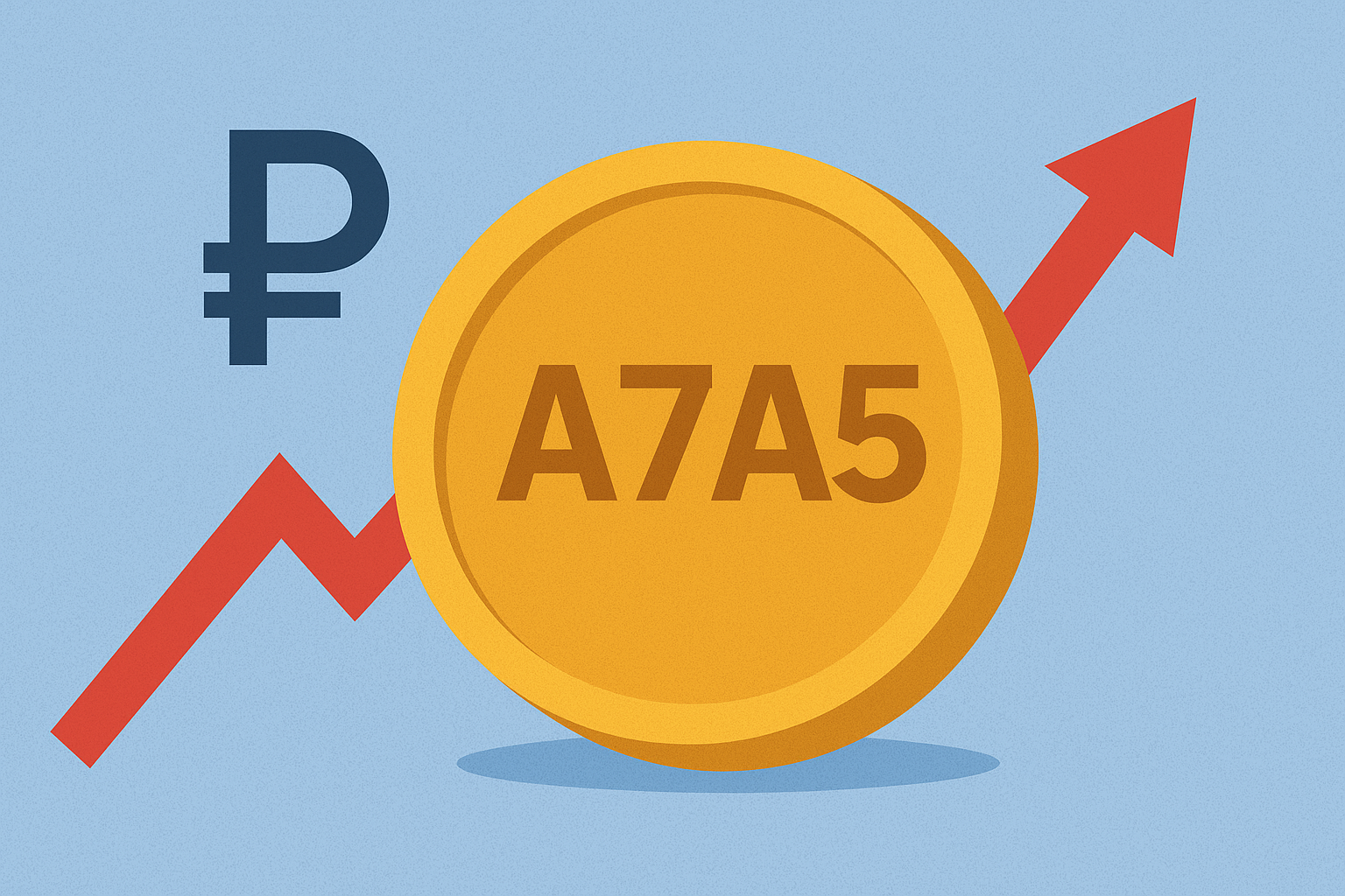 Рублёвый стейблкоин A7A5 стремительно набирает обороты